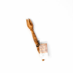 Olive Wood Spear - Happy Olive