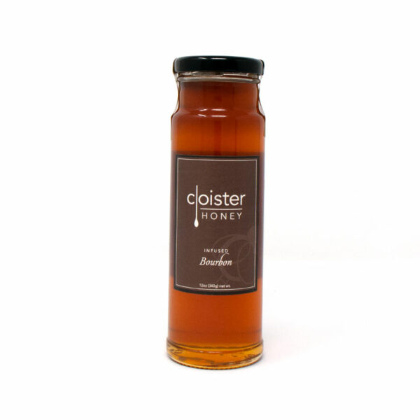 Bourbon Honey 12 oz - The Happy Olive